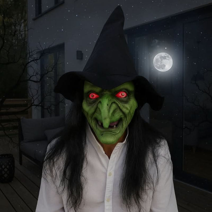 Gruselige, realistische Latex-Maske für Halloween, Cosplay, Karneval & Themenpartys.