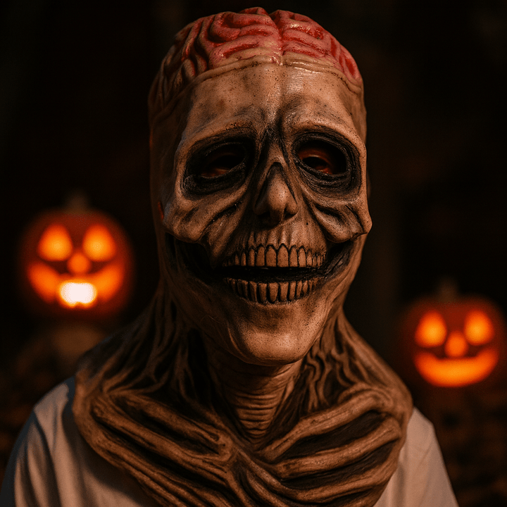 Perfekte Skelettmaske für Horror-Cosplay & Halloween-Kostüme. Realistisch & beängstigend.