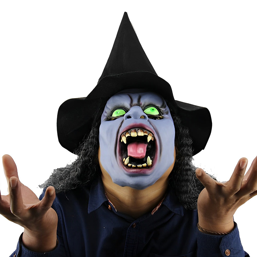 Realistische Unisex Vollkopfmaske für Erwachsene, perfekt für Verkleidungen, Cosplay & Events.