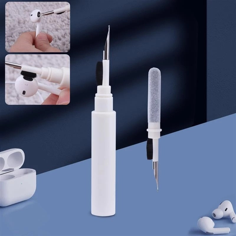 Premium Reinigungs-Zubehör-Set für Kopfhörer & AirPods, schützt Elektronik, sorgt für optimale Sauberkeit & Pflege.