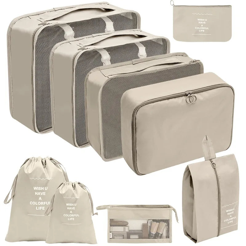 Reise-Accessoires: Multifunktionaler Organizer für Koffer, Rucksack & Schrank.