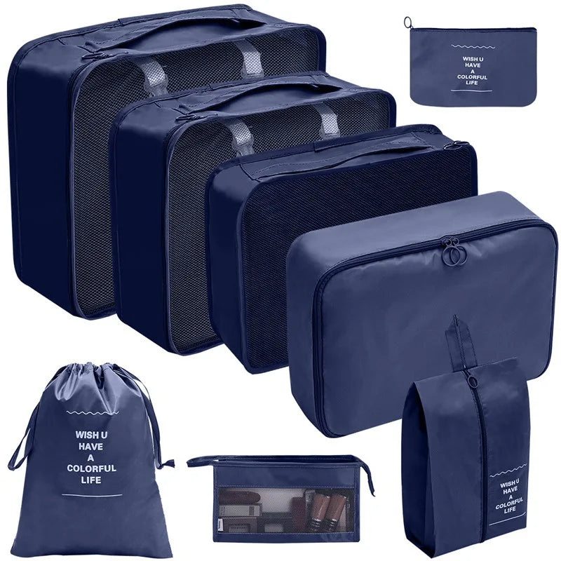 Leichtgewichtige Packtaschen für Koffer; reduzieren Chaos & erleichtern das Auspacken.