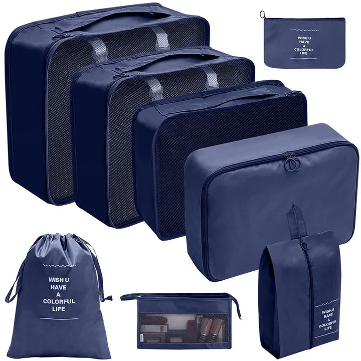 Leichtgewichtige Packtaschen für Koffer; reduzieren Chaos & erleichtern das Auspacken.
