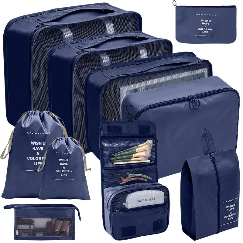 Faltbarer Reise-Organizer für schnelles Packen & Auspacken; spart Zeit & Nerven.