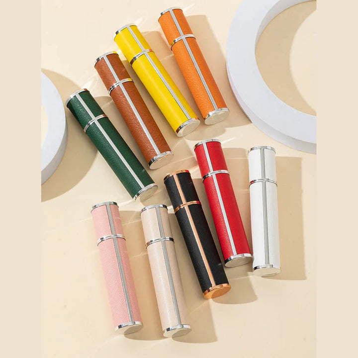 Eleganter Reise Parfüm Zerstäuber, 10ml, auslaufsicher, perfekt für Handtasche & Reise.