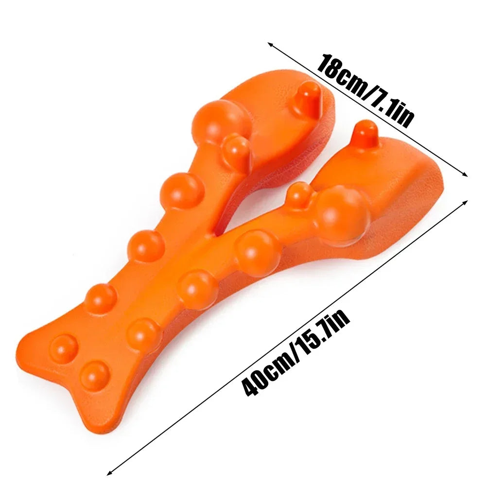 Ergonomisches Nacken- & Schultermassagegerät zur Linderung von Verspannungen und Förderung des Wohlbefindens.