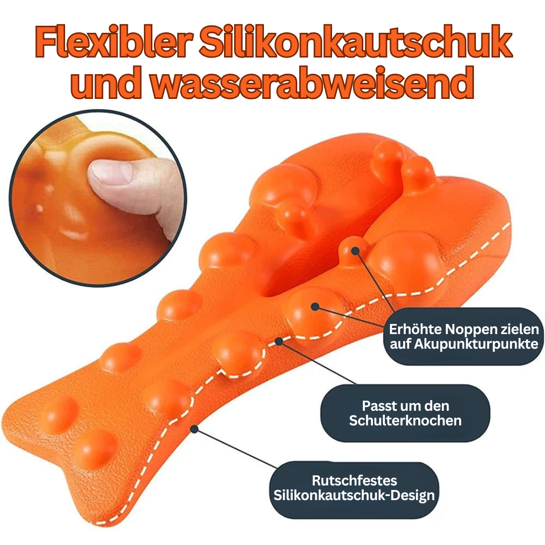 Vielseitiges Massagegerät lindert Nacken- & Schulterschmerzen, fördert Entspannung & unterstützt ganzheitliche Gesundheit.