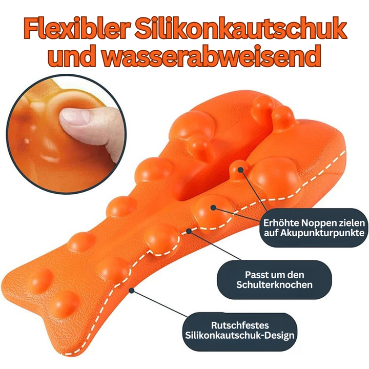 Vielseitiges Massagegerät lindert Nacken- & Schulterschmerzen, fördert Entspannung & unterstützt ganzheitliche Gesundheit.