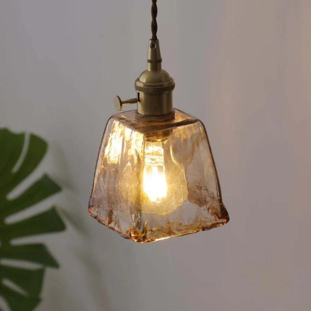 Stilvolle LED-Hängelampe, Vintage Design, für moderne & klassische Räume, dezente Beleuchtung.