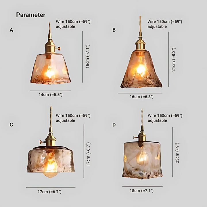 Moderne Vintage Hängeleuchte LED, elegante Innenbeleuchtung für Schlafzimmer oder Flur.