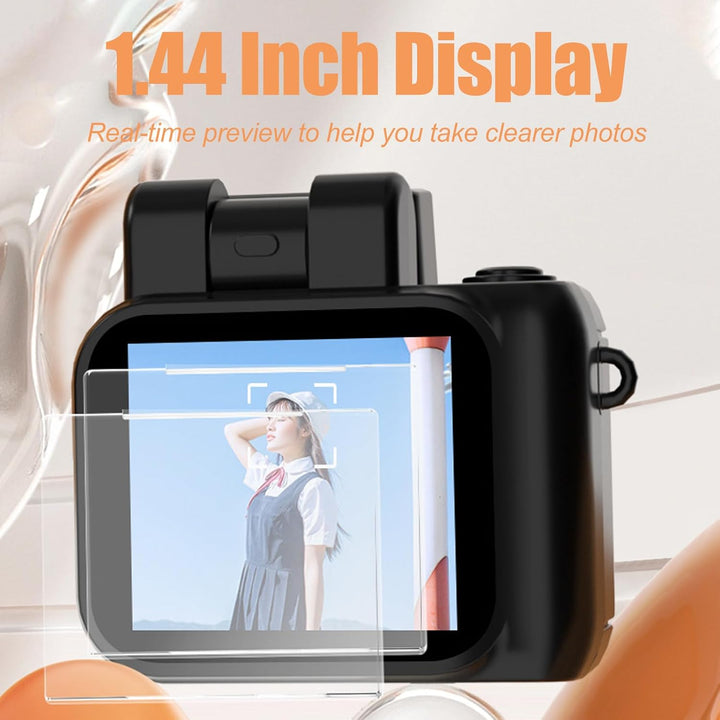 Kompakte Retro Mini Digitalkamera Schlüsselanhänger, ideal für Reisefotos und 1080P Video unterwegs.