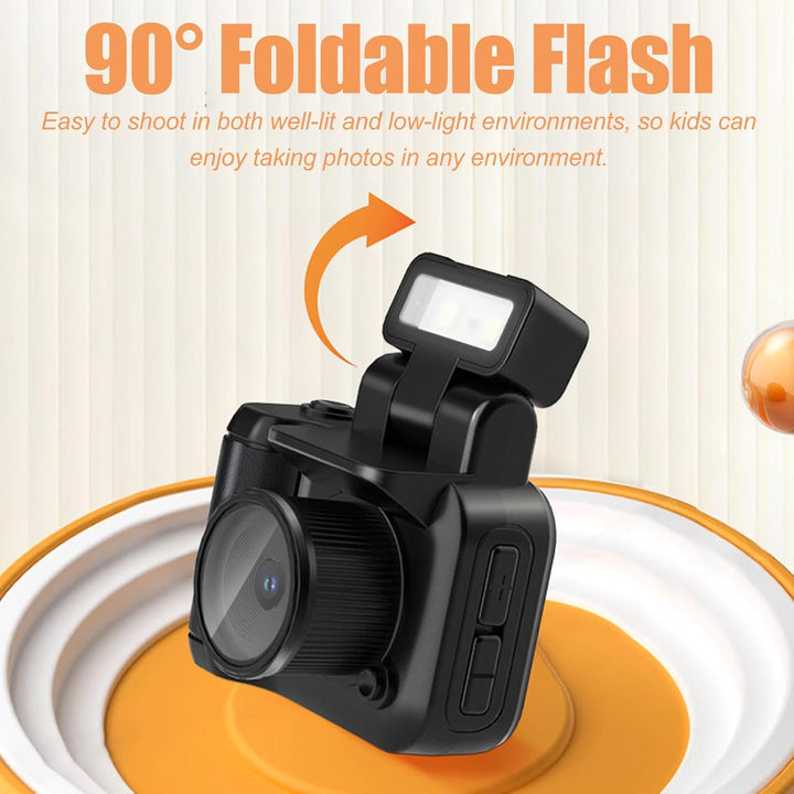 Handliche Retro Mini Fotokamera 1080P als Schlüsselanhänger für spontane Video- & Fotoaufnahmen.