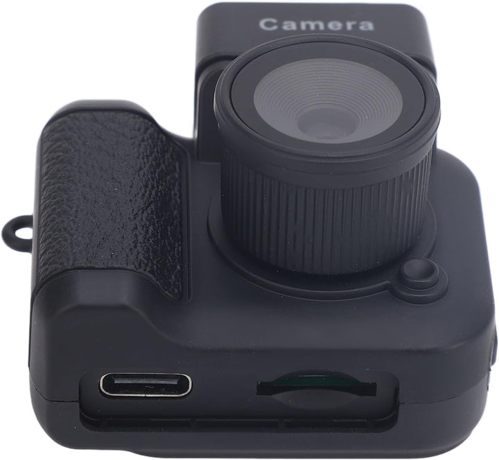 Vielseitige Retro Mini Digitalkamera 1080P, ideal als Schlüsselanhänger für Video & Fotos.
