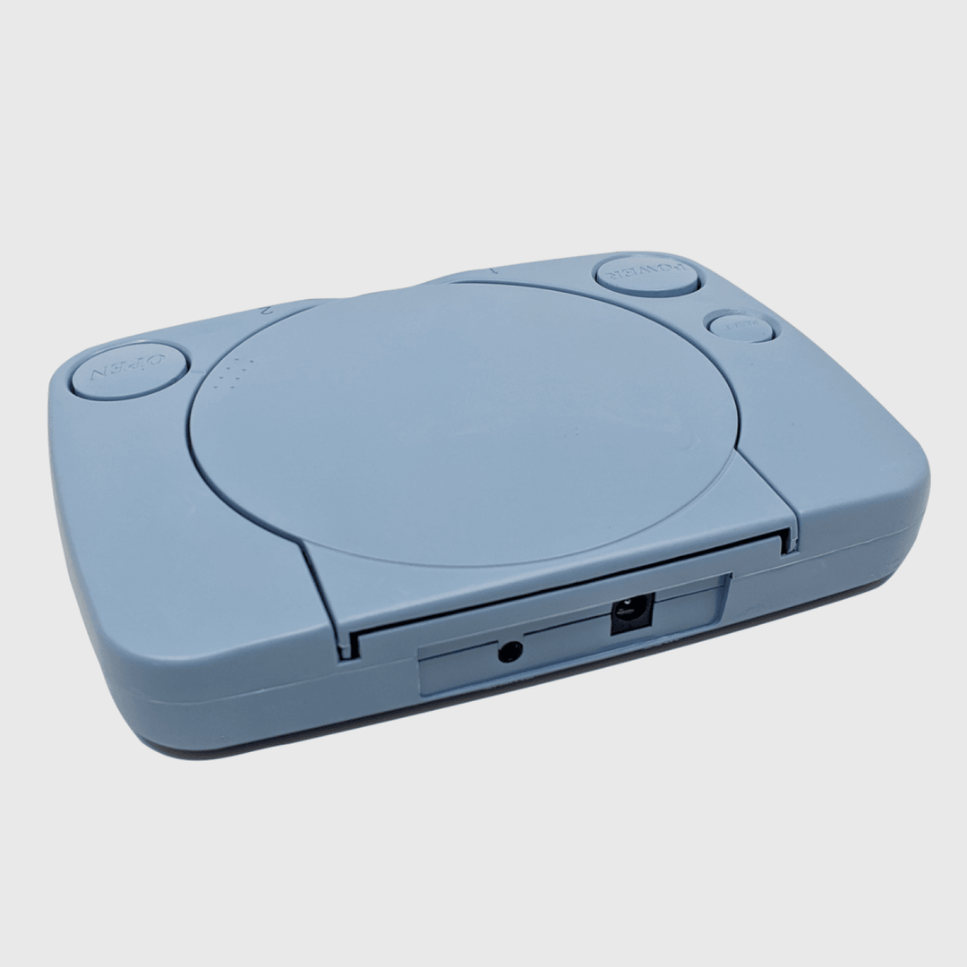 PixelPlay Retro Spielekonsole mit Joystick & Lichtpistole für klassische Videospiele, ideal für Nostalgiker.