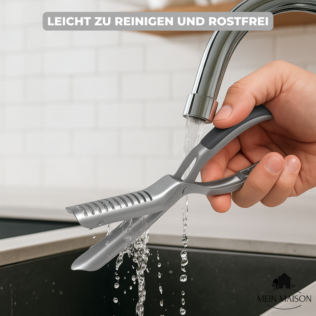 Multifunktionaler RibStrip Pro: ein innovativer Küchenhelfer für professionelle Rippchen- & Fischzubereitung.