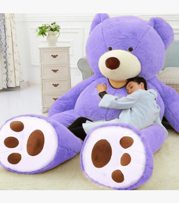 Riesiger Plüschbär, XXL Kuscheltier geeignet für Kinder und Erwachsene als süßer Teddy.
