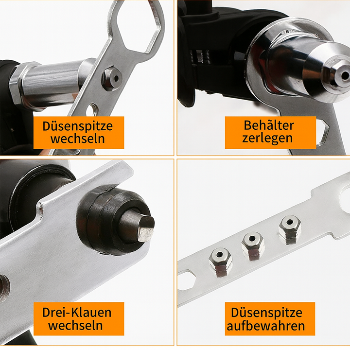 Der RivetMaster Pro Nietenadapter; Ihr Upgrade für präzise Blindnieten ohne manuelle Nietpistole.