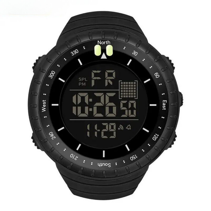 Wasserdichte Herren-Sportuhr AdventureMaster, ideal für anspruchsvolle Outdoor-Abenteuer.