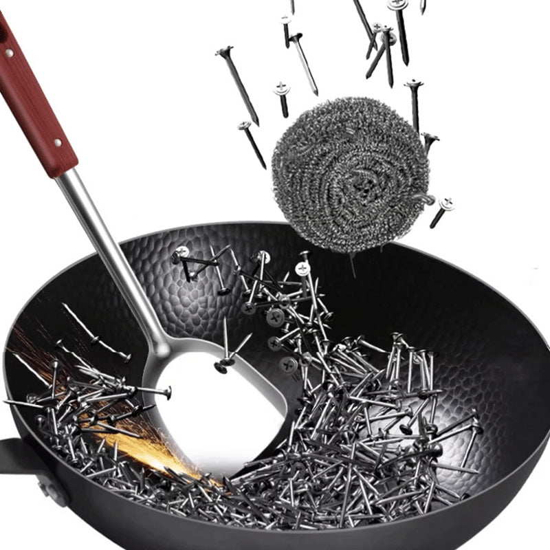 Ergonomische Antihaft-Eisenbratpfanne für müheloses Kochen und einfaches Reinigen, ein Must-have in jeder Küche.