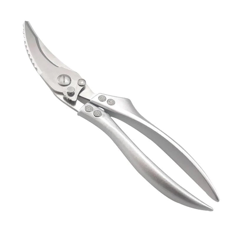 Hochleistung Geflügelschere aus Edelstahl, präzises Schneiden von Knochen & Fleisch. Ergonomisch design.