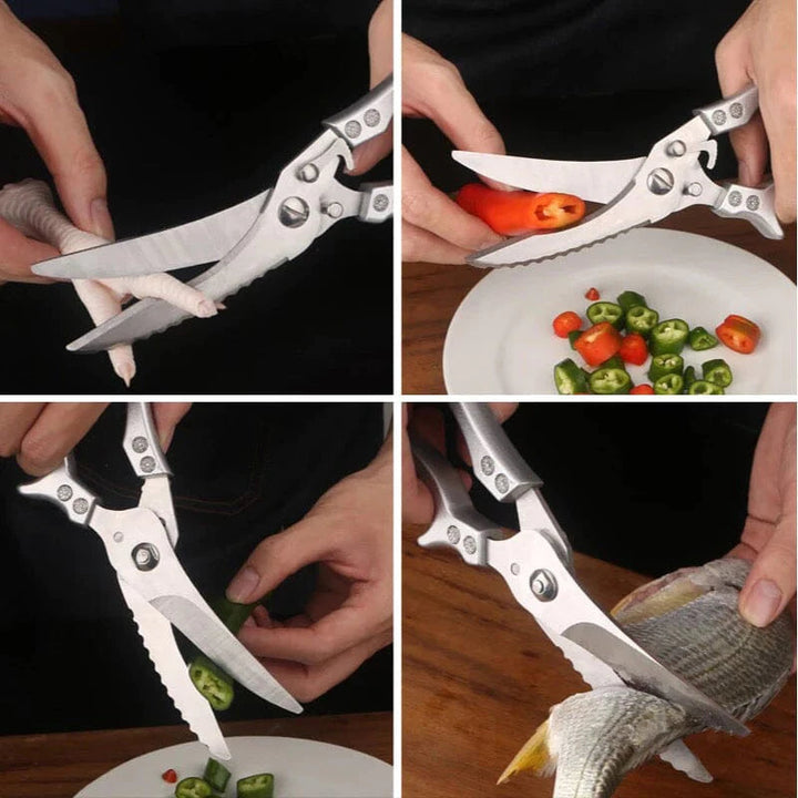 Präzise Knochenschere aus Edelstahl, ergonomischer Griff für komfortable Handhabung. Langlebig.