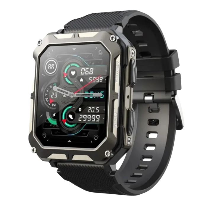 Robuste EnduranceX Smartwatch für Unisex, mit präzisem Herzfrequenzmesser, Schrittzähler & Aktivitätstracker.