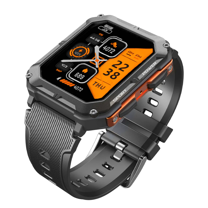 EnduranceX Smartwatch: Robust, wasserdicht, mit Herzfrequenzmessung, Aktivitätstracker & langer Akkulaufzeit.