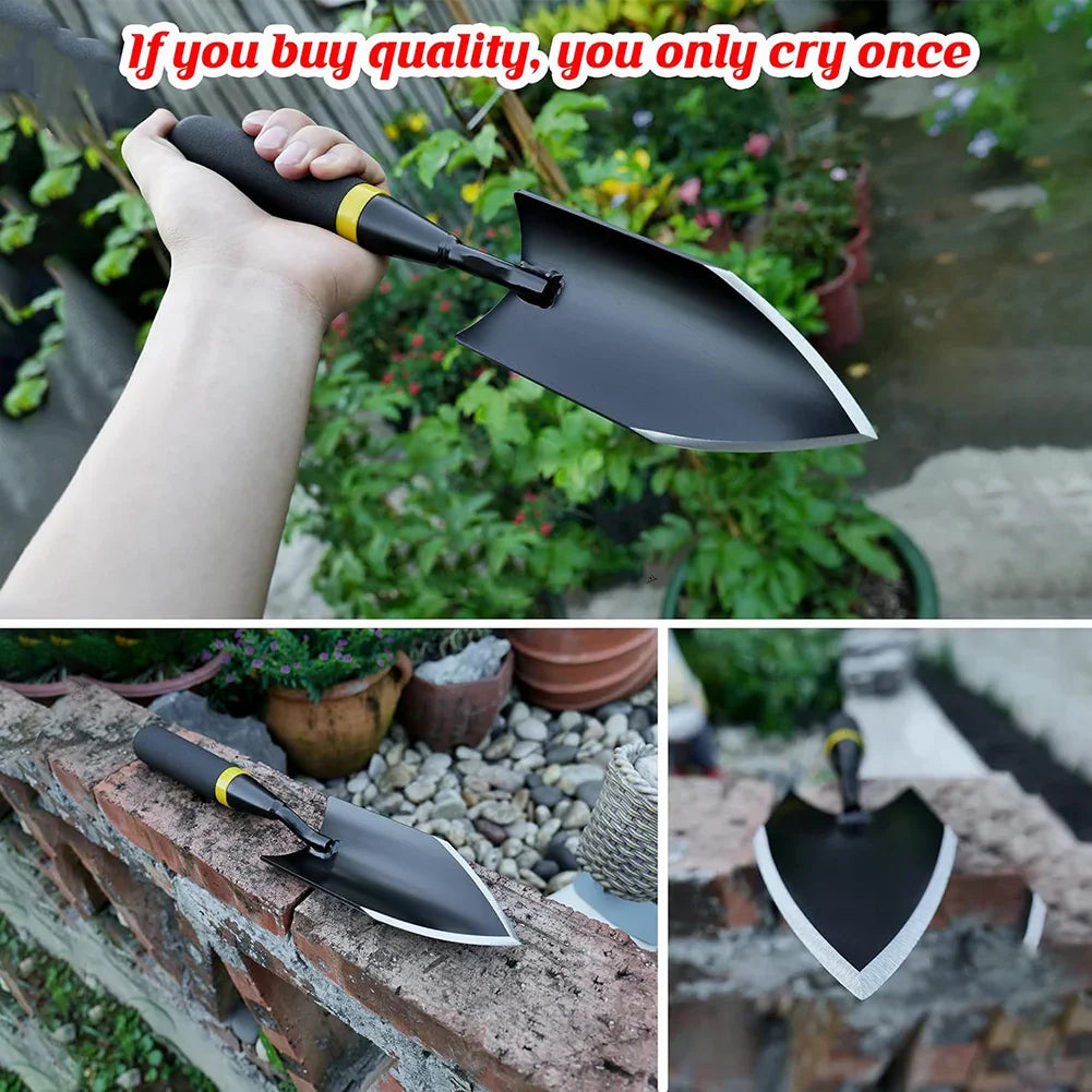 Praktische Handschaufel aus haltbarem Stahl, perfekt für präzises Bepflanzen & Gartenarbeit.