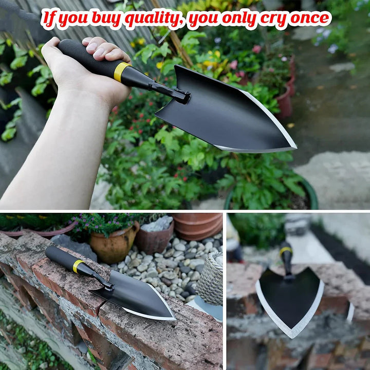 Praktische Handschaufel aus haltbarem Stahl, perfekt für präzises Bepflanzen & Gartenarbeit.