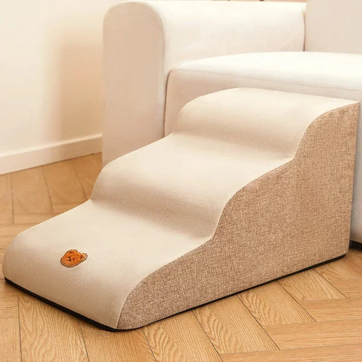 Vielseitige Hundetreppe & Katzentreppe für Haustierbedarf. Hilft kleinen Rassen & alten Tieren beim Auf- & Abstieg.