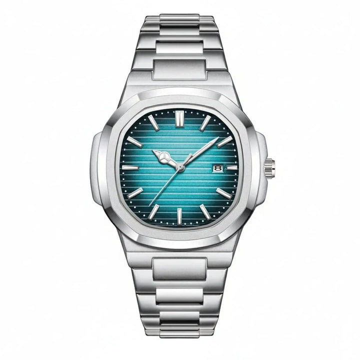 Taktische Herren-Armbanduhr: Quadratische, wasserdichte Digitaluhr. Robustes Accessoire für Sportler.