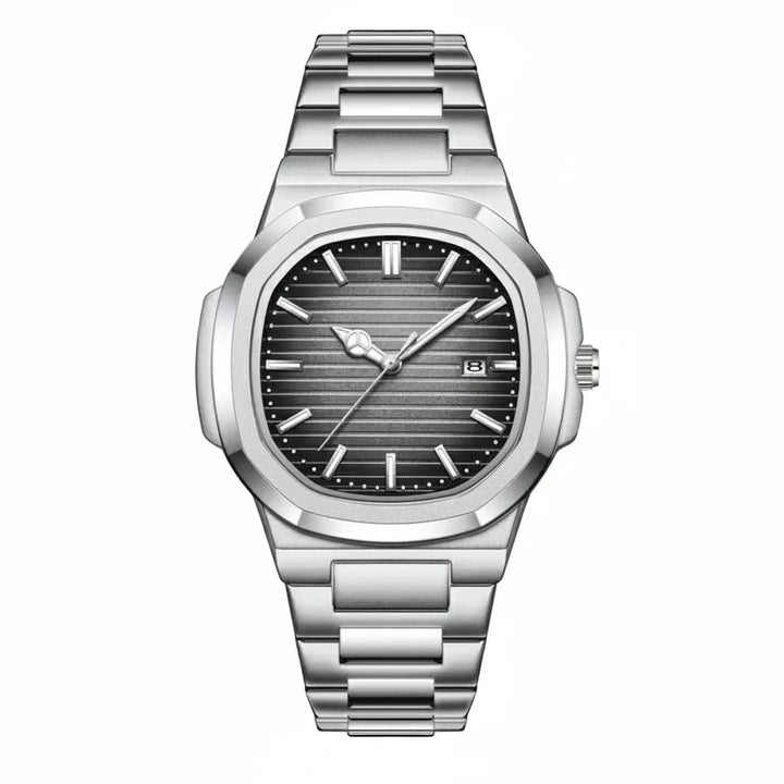 Quadratische, wasserdichte Herren Digitaluhr. Robuste Outdoor-Armbanduhr, ideal für Sport & Taktik.