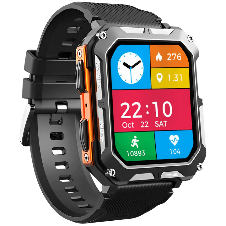 Hochleistungsfähige Herren Sport-Smartwatch mit extra langer Akkulaufzeit für lange Touren.