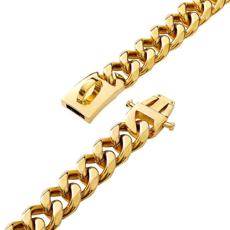 Extrem strapazierfähige Halskette aus Titanstahl für Hunde. Perfekt als stylisches Tieraccessoire.