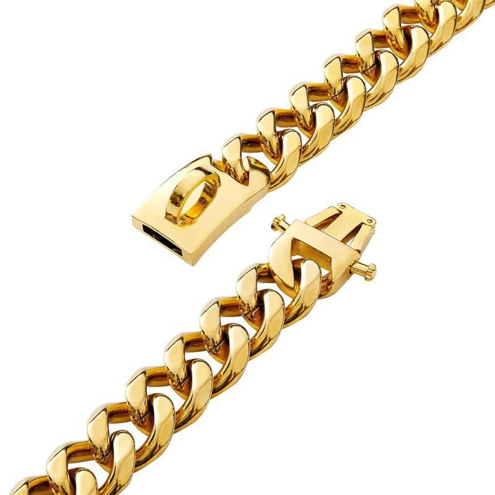 Extrem strapazierfähige Halskette aus Titanstahl für Hunde. Perfekt als stylisches Tieraccessoire.