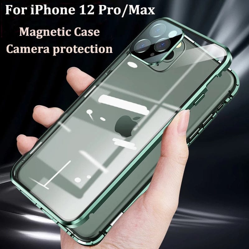 Robuste iPhone Metallhülle, 360° Rundumschutz mit Kameraschutz.