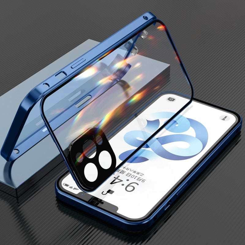 Ultimative iPhone Schutzhülle: Metall, 360° Rundumschutz, Kameraschutz & Stoßfestigkeit.