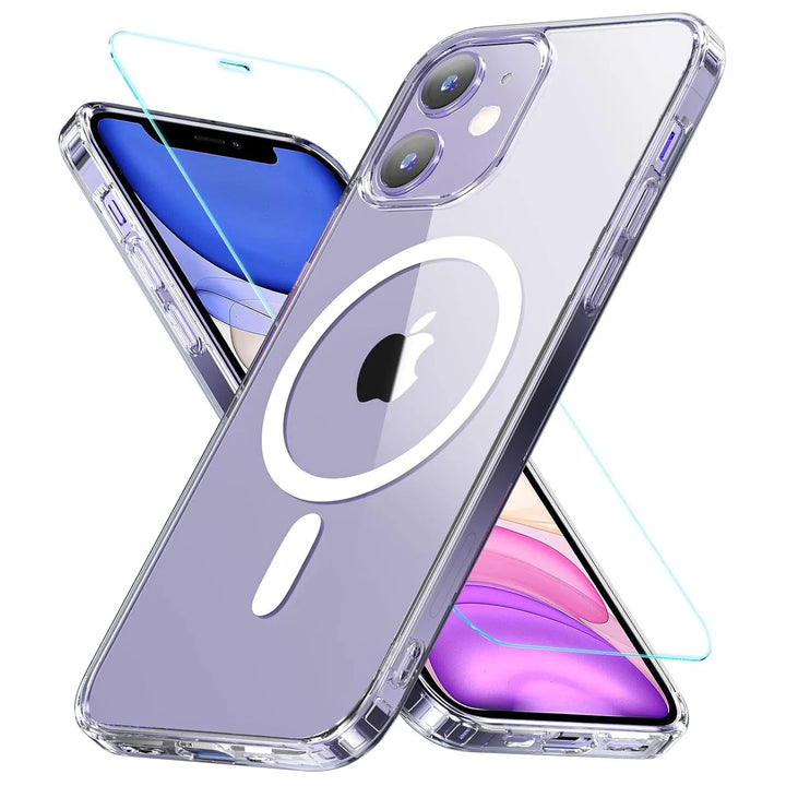 Robuste iPhone Schutzhülle mit integriertem Glas für umfassenden Stoßschutz. Perfekte Handyhülle für dein iPhone.