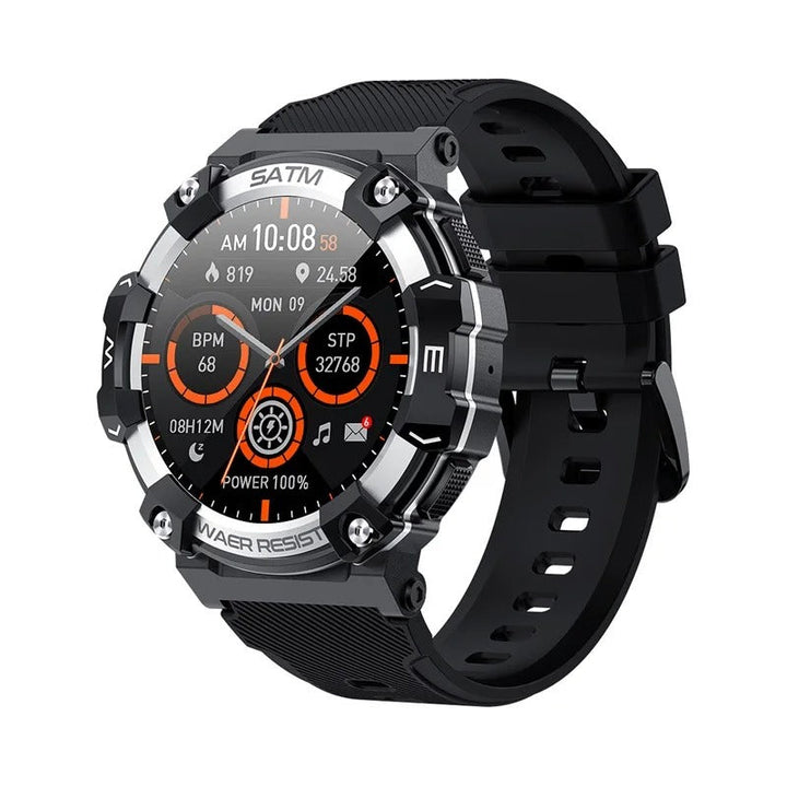 IronForce Pro: Die ultimative robuste Smartwatch für Herren. Militär-Standard, Bluetooth und Fitness Tracker.