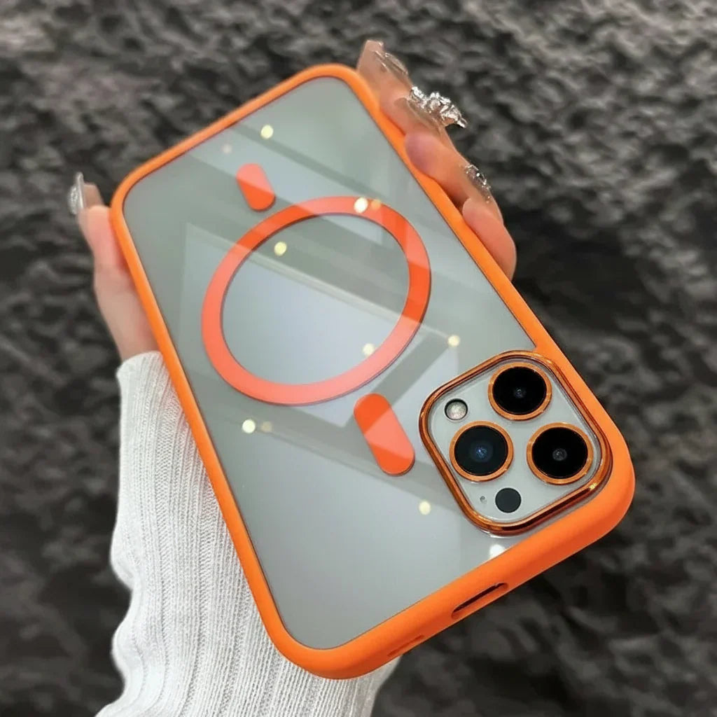 Robuste magnetische Handytasche mit Kameraschutz, Ständer & stoßfestem Design für optimalen Telefonschutz.