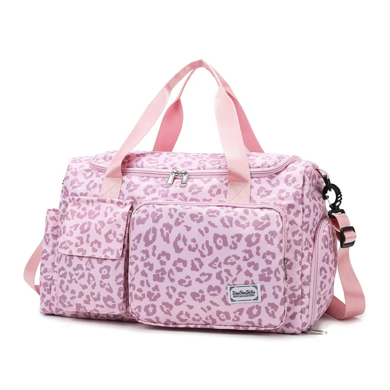 Edle, robuste Unisex Reisetasche, stylisches Handgepäck in Beige für Business & Freizeit.