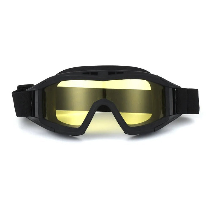 Professionelle taktische Schutzbrille, unisex, mit wechselbaren Gläsern für optimalen Augenschutz.