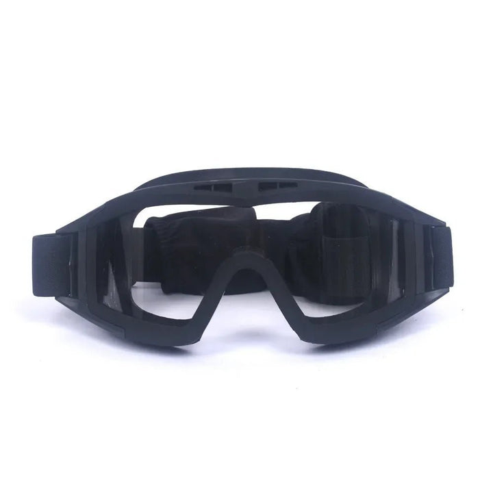 Sport-Schutzbrille, robust & taktisch, bietet umfassenden Augenschutz bei Airsoft & Paintball.