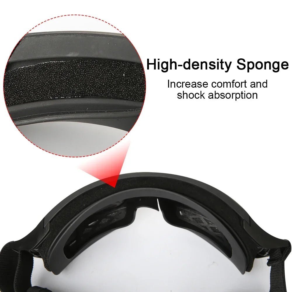 Optimaler Augenschutz: Robuste taktische Schutzbrille für Outdoor & Sport, unisex passend.