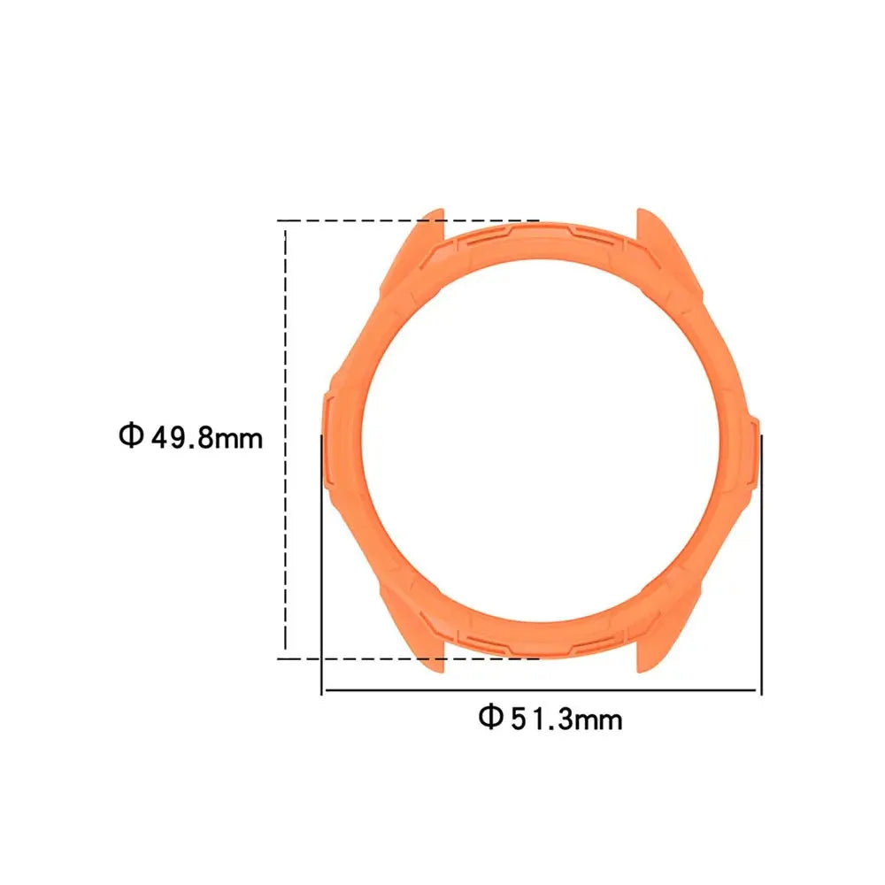 Robuste, transparente TPU-Schutzhülle für Garmin Fenix 7 Pro, 7X Pro und Epix Pro Smartwatches.