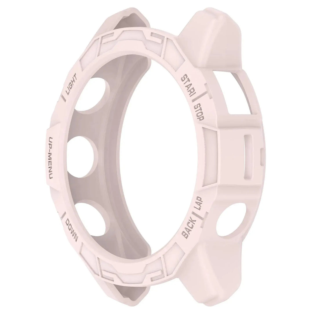 Transparente TPU-Schutzhülle für Fenix 7/7X Pro & Epix Pro, erhältlich in Blau, Schwarz, Rosa, Grün.