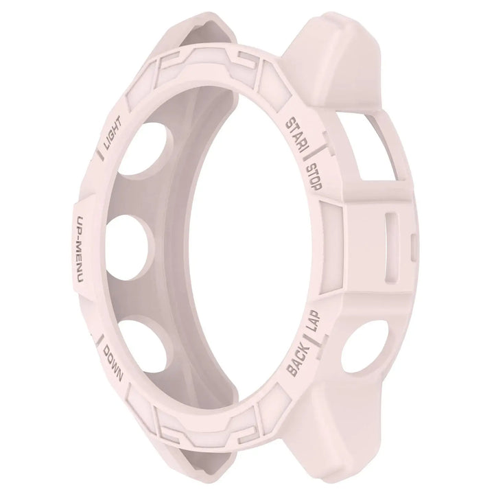 Transparente TPU-Schutzhülle für Fenix 7/7X Pro & Epix Pro, erhältlich in Blau, Schwarz, Rosa, Grün.