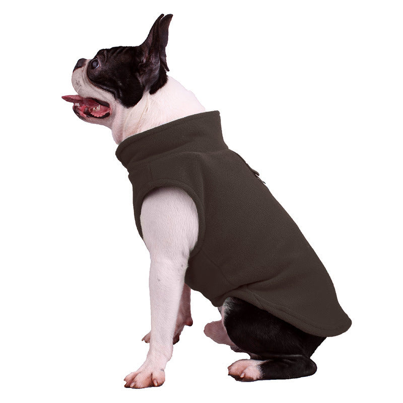 Verstellbare Hundejacke ArcticFleece für kleine & große Hunde, wetterfest und bequem für jede Rasse.