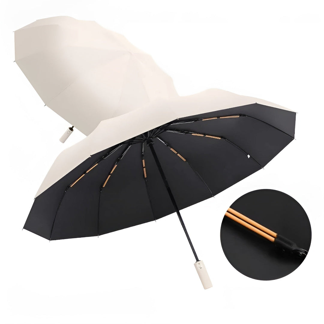 Vielseitiger StormShield Allwetter-Regenschirm, leicht, kompakt, mit UV-Schutz für Damen & Herren, ideal auf Reisen.