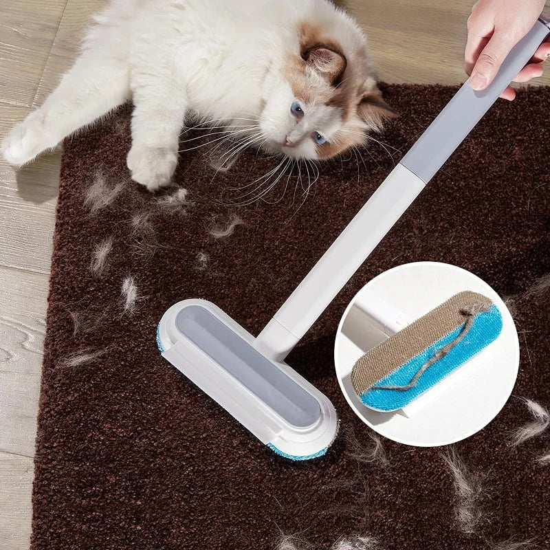 Robuster Tierhaarentferner für Möbel, Kleidung & Teppiche. Effektiver Haushaltshelfer gegen Tierhaare.